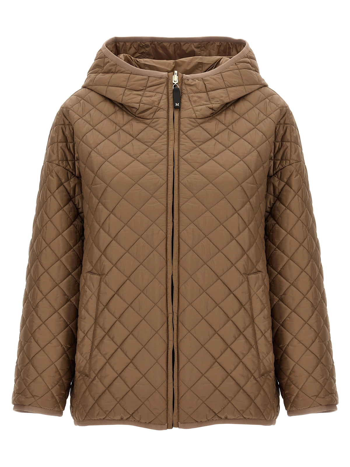 Max Mara Beige Polyester Shell Jacket