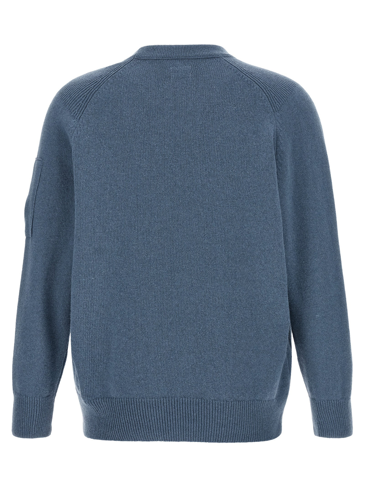 C.P. Company Blue Wool Cardigan