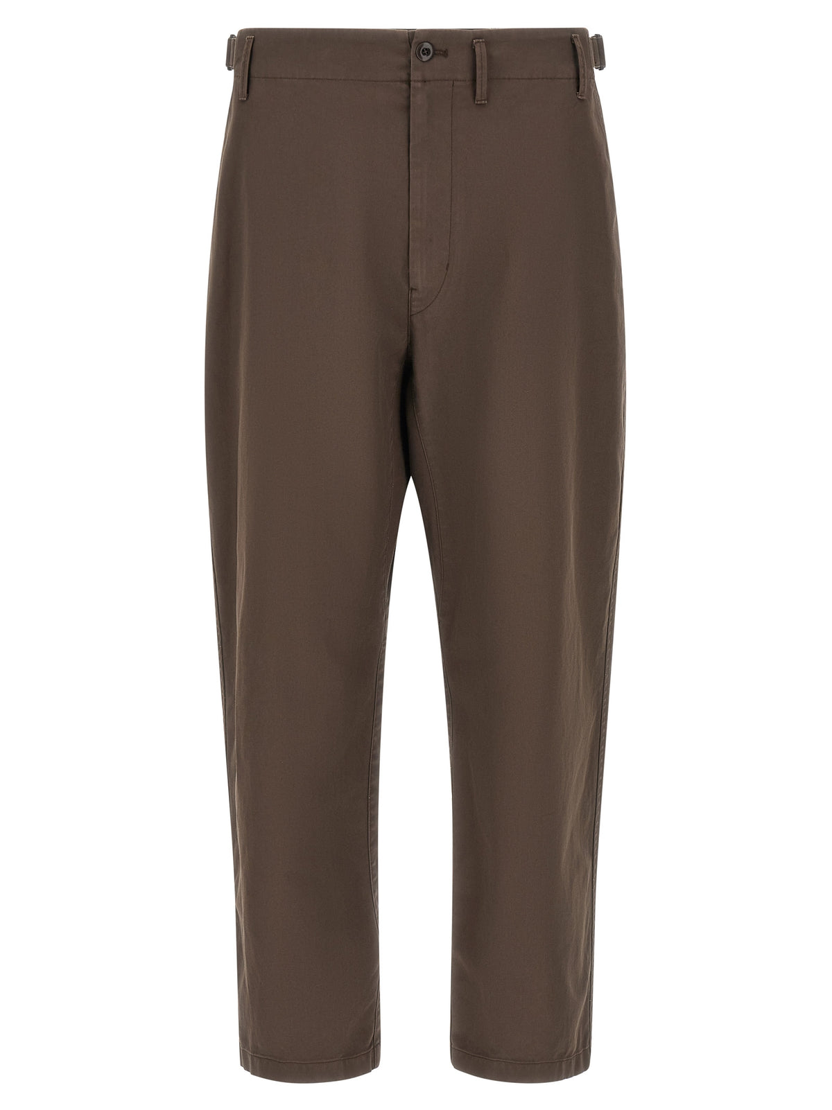 Lemaire Brown Cotton Pants