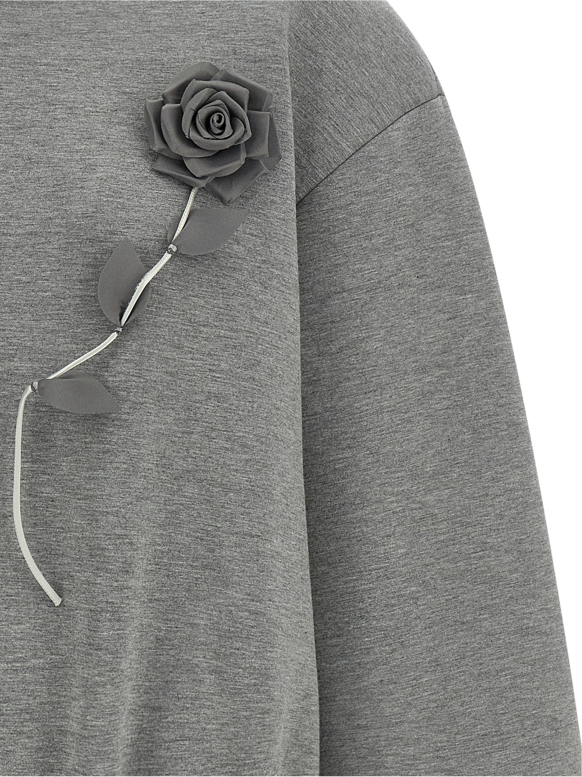 Giuseppe Di Morabito Gray Viscose Sweatshirt