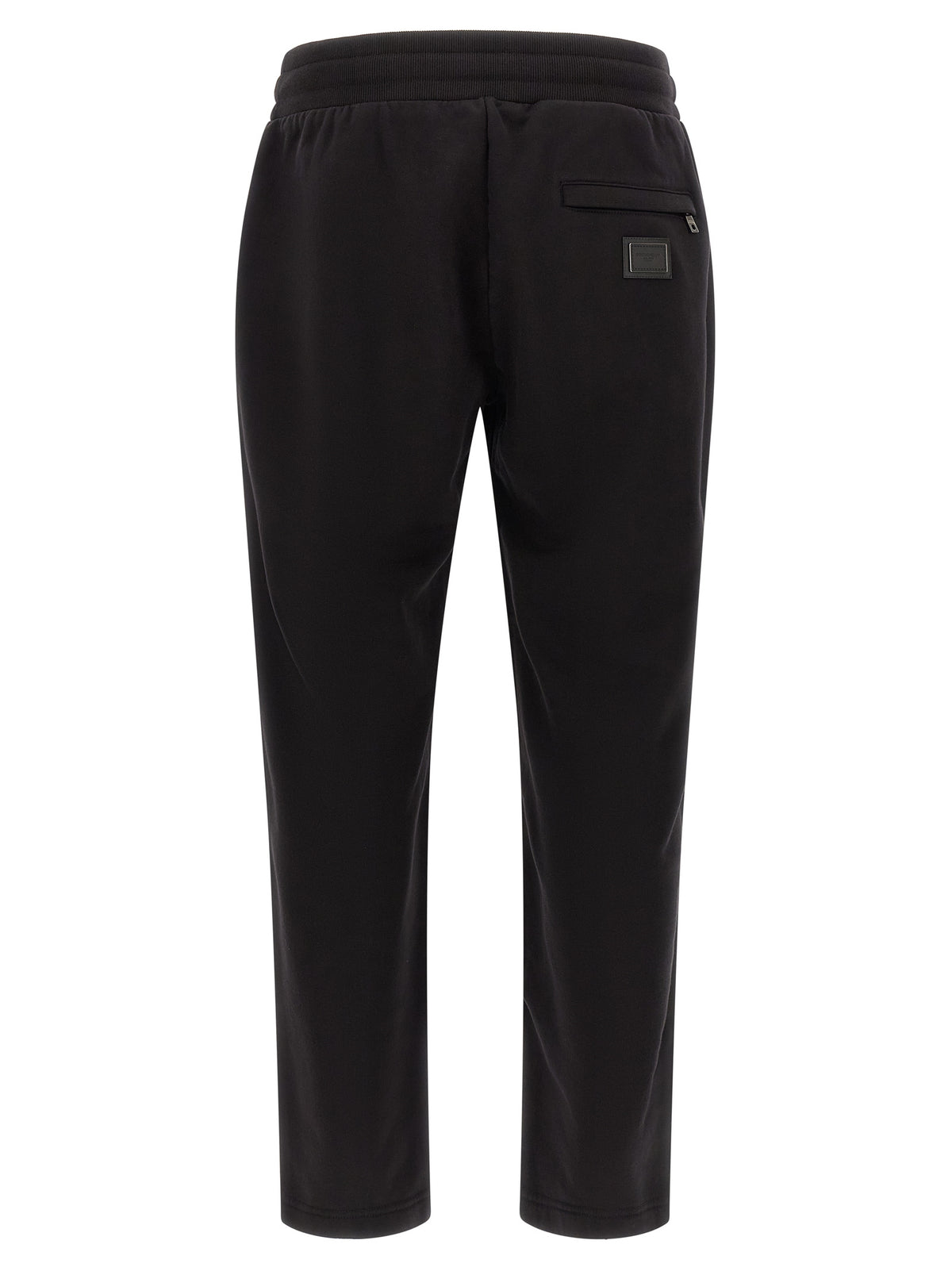 Dolce & Gabbana Black Cotton Joggers (Workout Pants)
