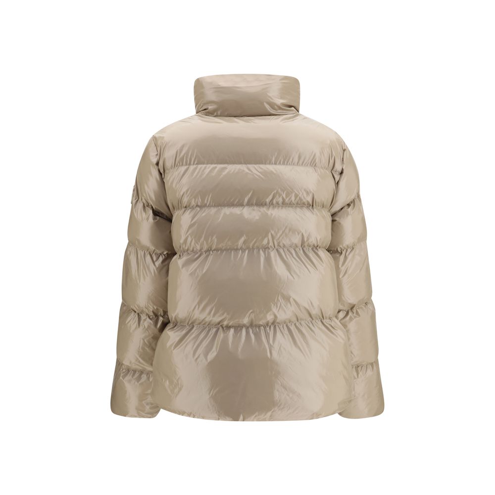 PINKO Beige Polyamide Full-Length Jacket