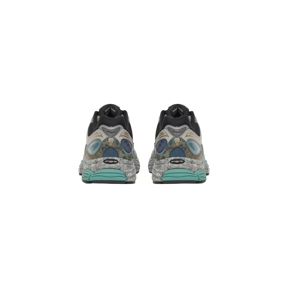 Saucony Gray Synthetic Athletic Sneakers