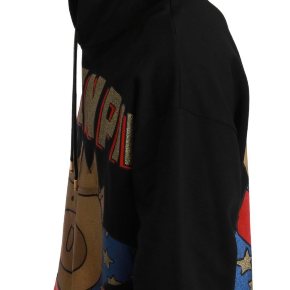 Dolce & Gabbana Black Sweater Pig of the Year Hooded