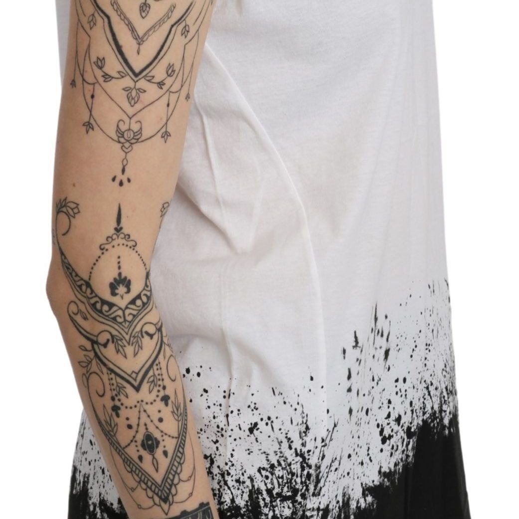 Dsquared² White Sleeveless T-shirt Tank Cotton Top