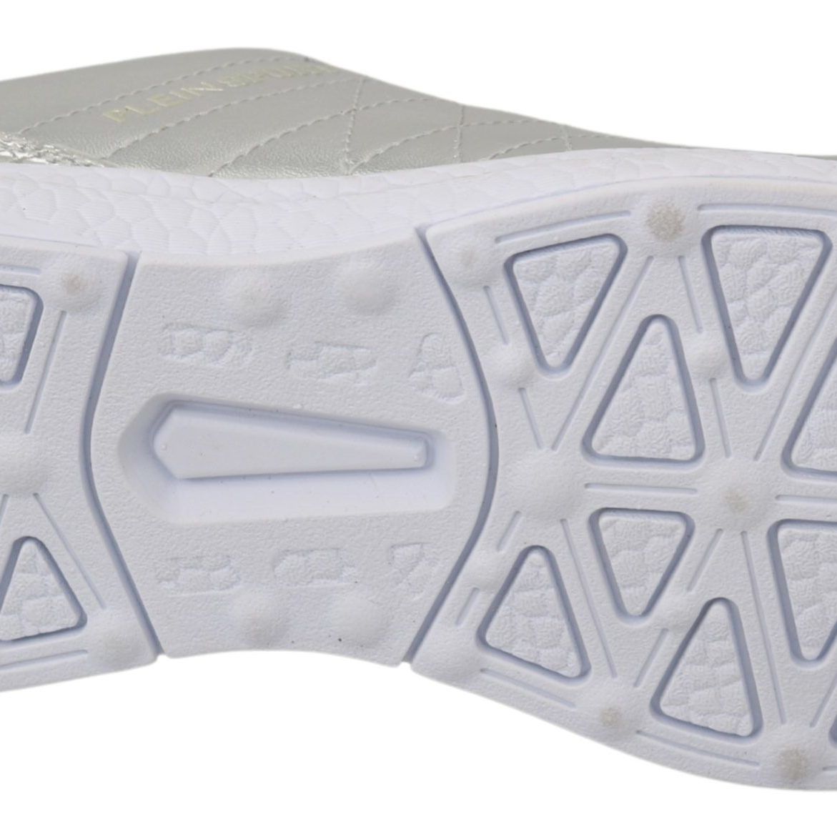 Philipp Plein Gisella Silver Polyester Sneakers Shoes