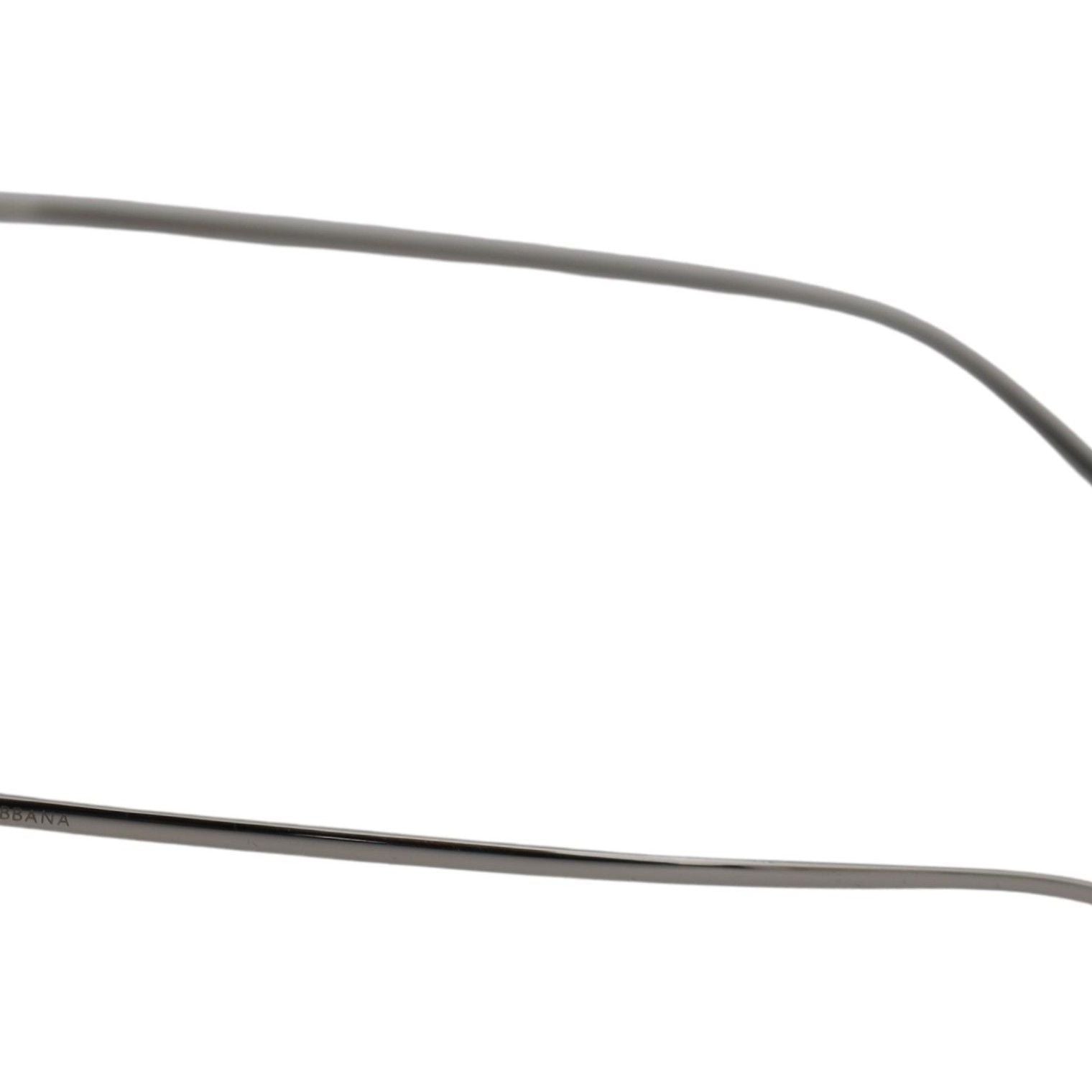 Dolce & Gabbana Silver Plated Round Gray Le nses Women Sunglasses