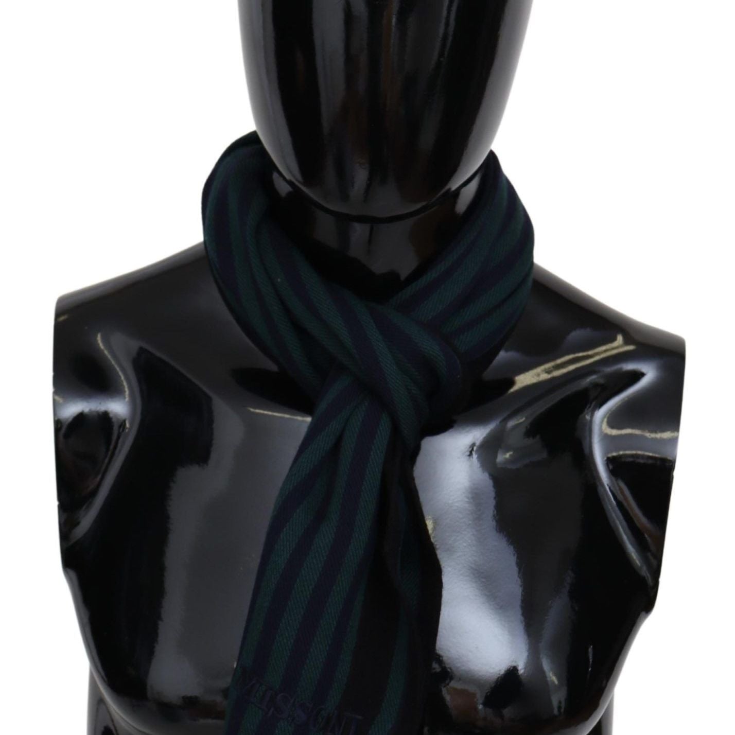 Missoni Multicolor Striped Wool Unisex Neck Wrap Shawl