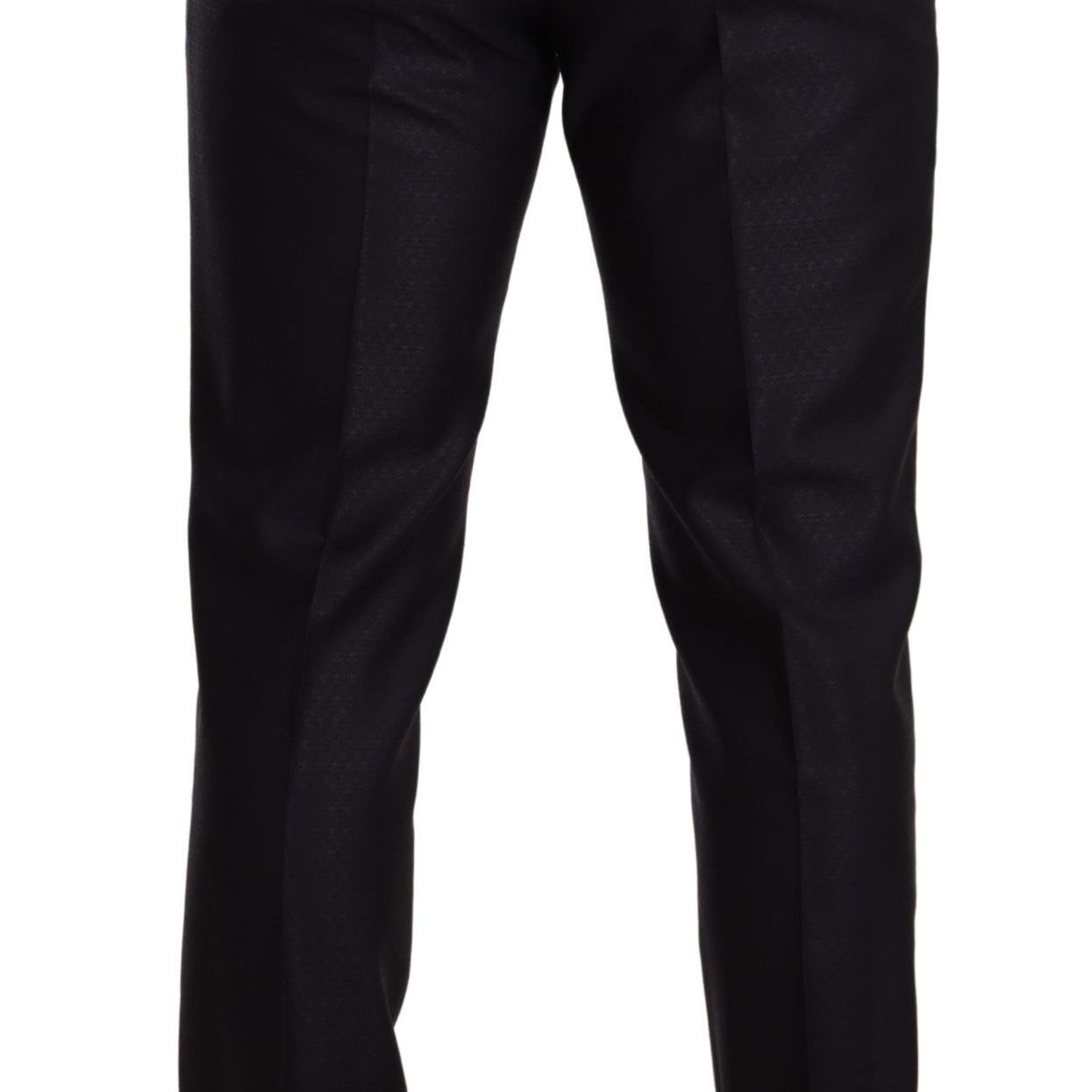 Dolce & Gabbana Blue Pattern MARTINI SLIM FIT 2 Piece Suit