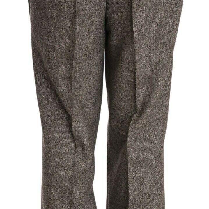 Fendi Brown Wool Regular Single  Breasted Suit