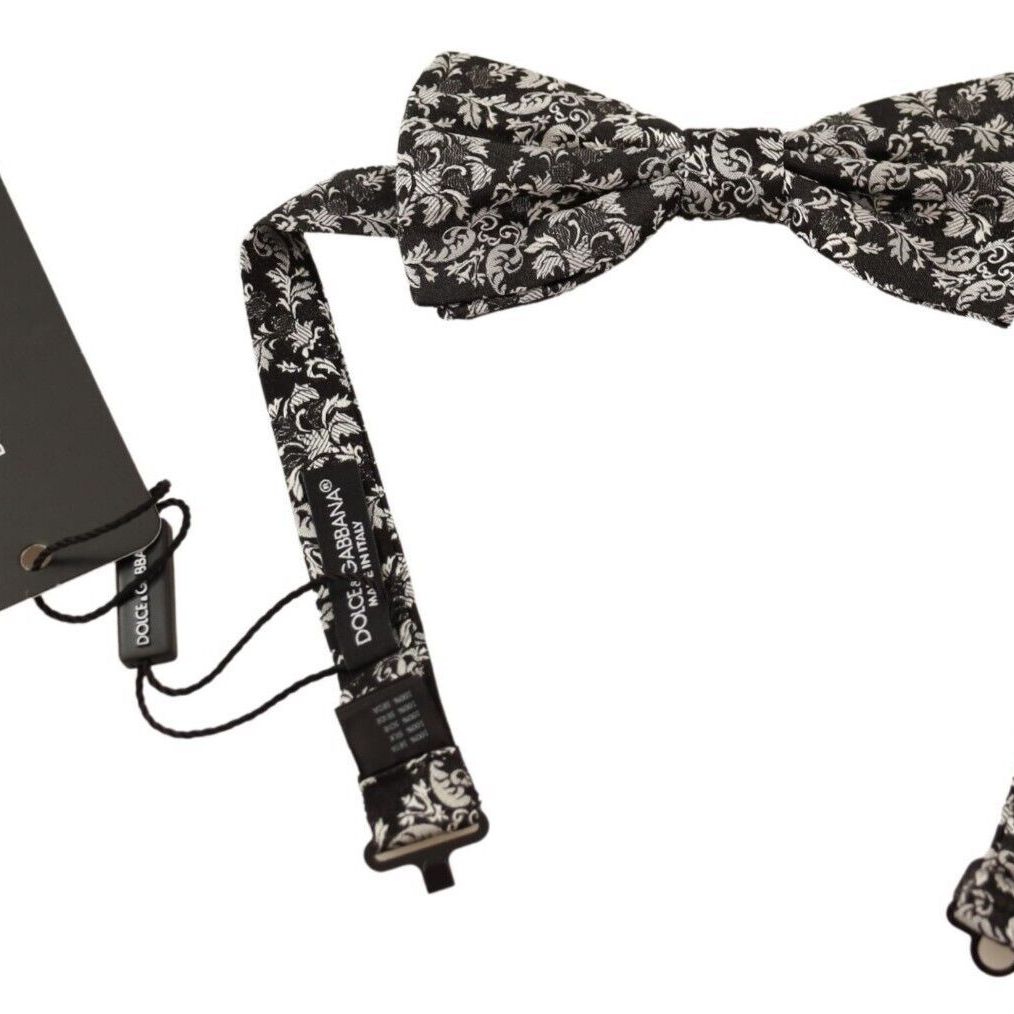 Dolce & Gabbana Multicolor Floral Adjustable Neck Papillon Bow Tie (Copy)