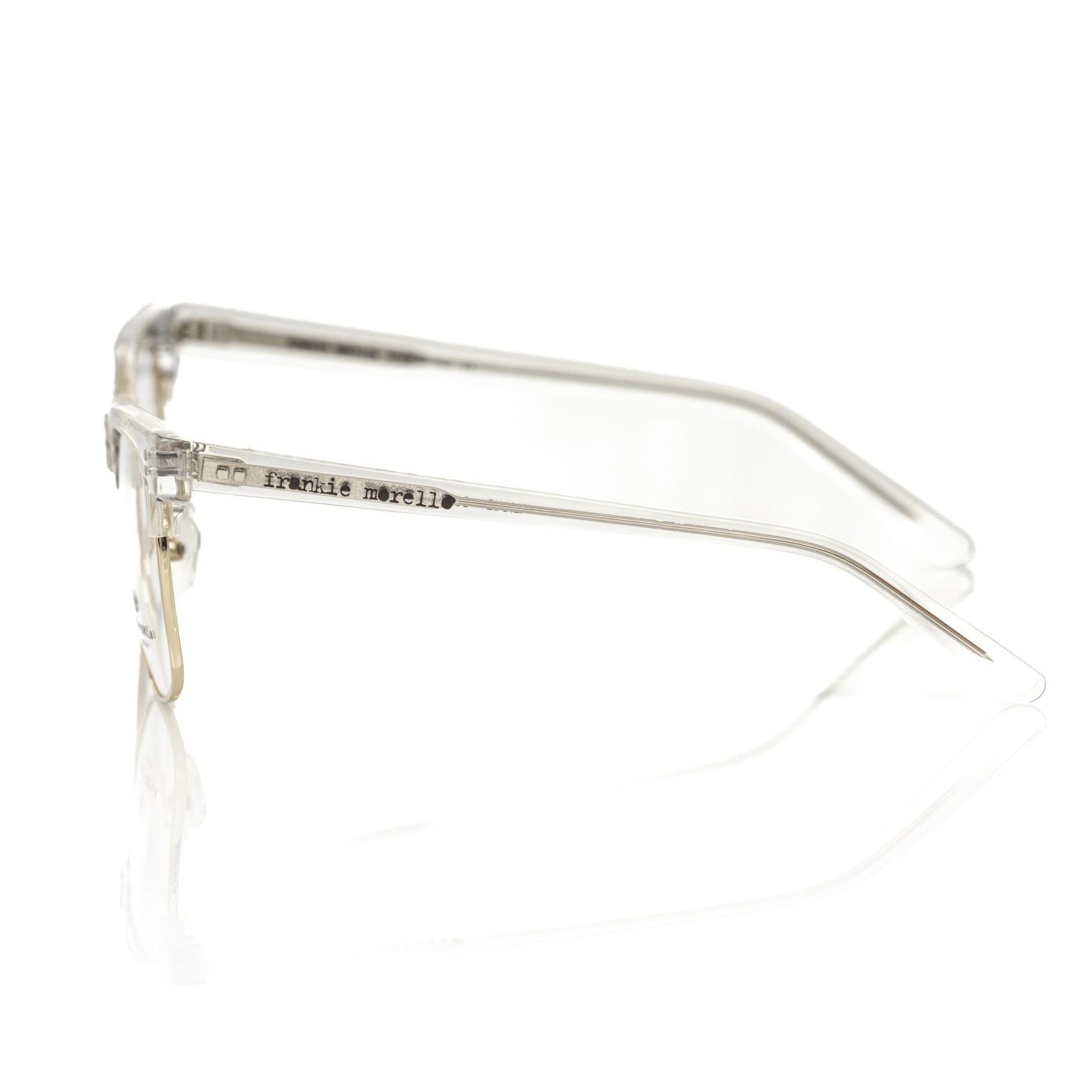 Frankie Morello Gold Metallic Fiber Men Frame