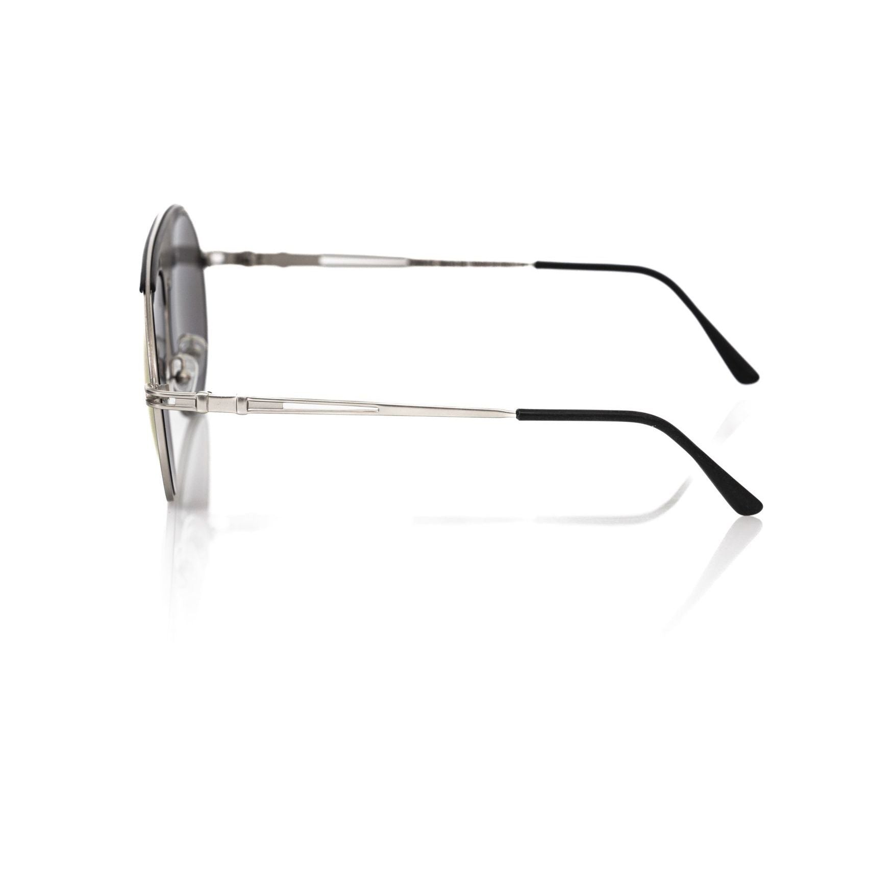 Frankie Morello Multicolor Metallic Fibre Men Sunglass