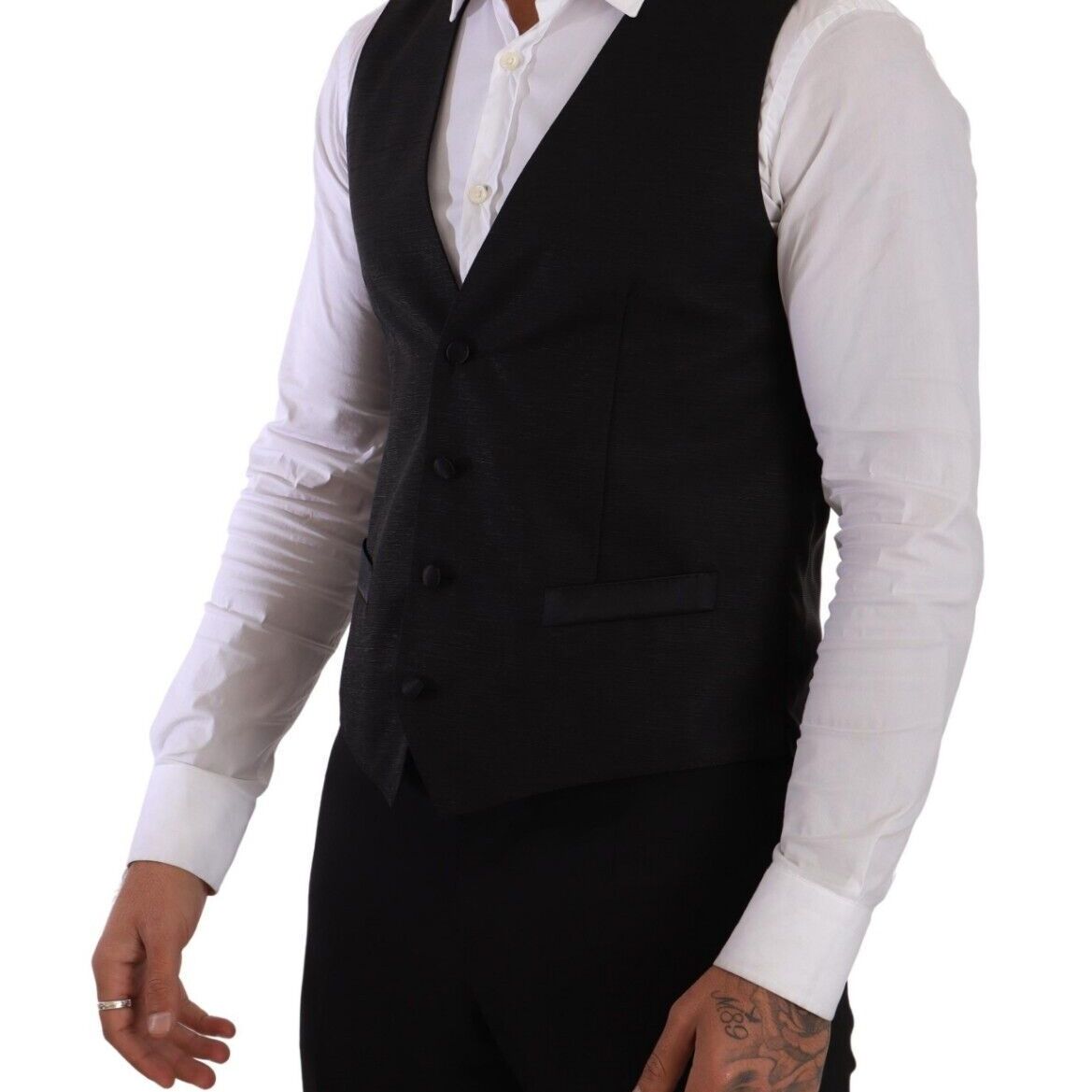 Dolce & Gabbana Black Slim Fit 2 Piece SICILIA Blazer