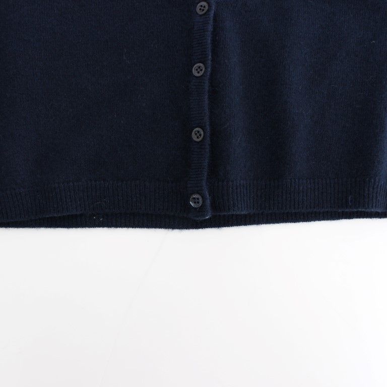 Ermanno Scervino Blue Cashmere Cardigan Sweater