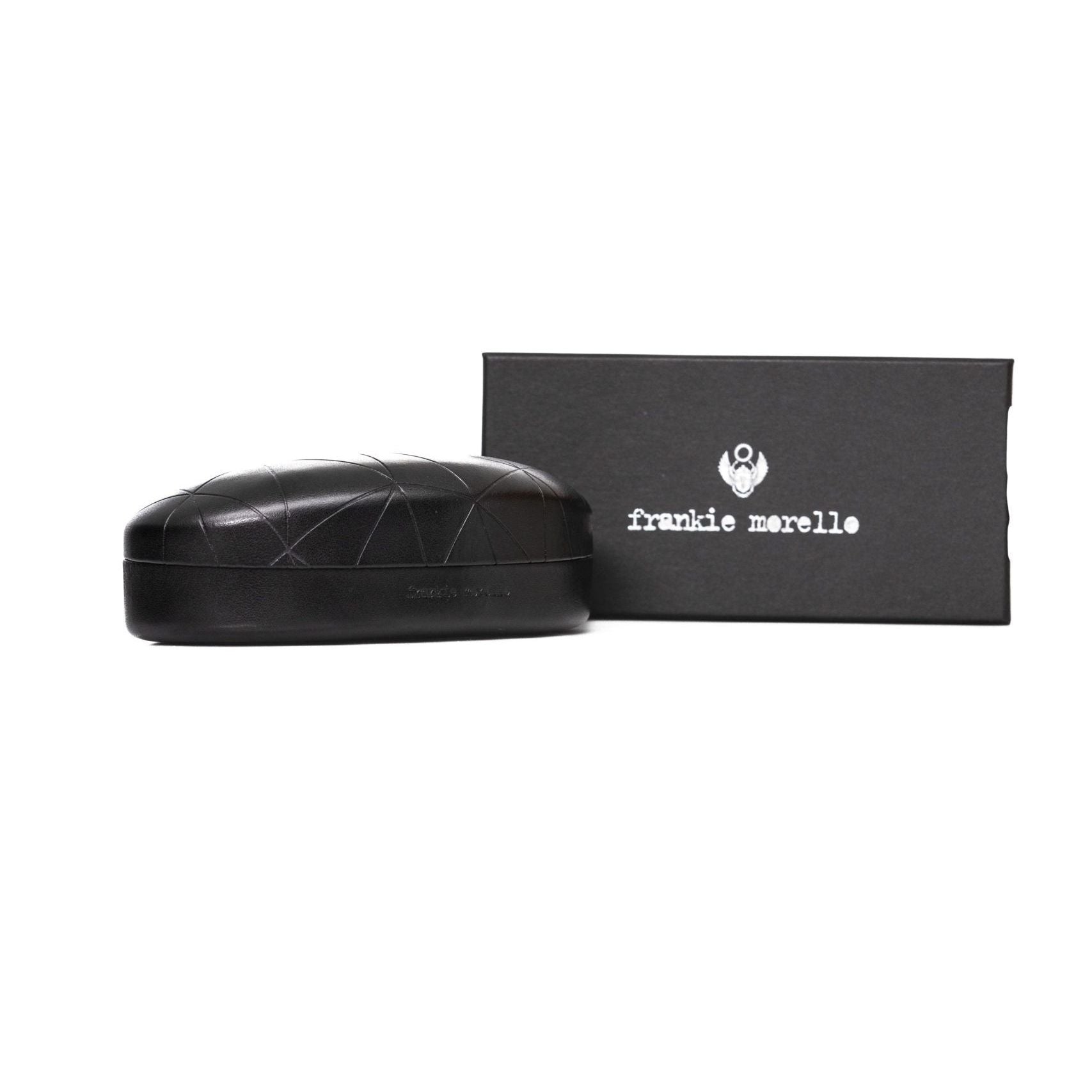 Frankie Morello Black Metallic Women Sunglasses