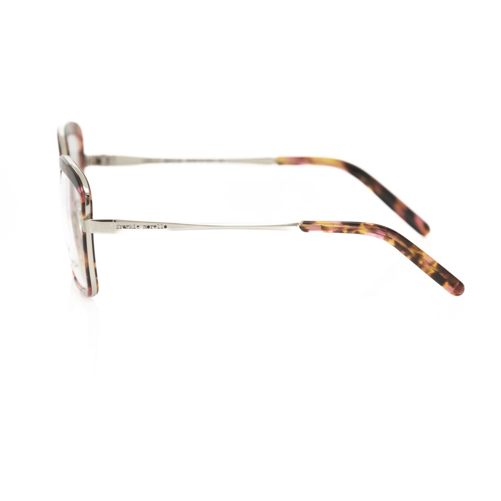 Frankie Morello Red Metallic Women's Eyeglass Frame