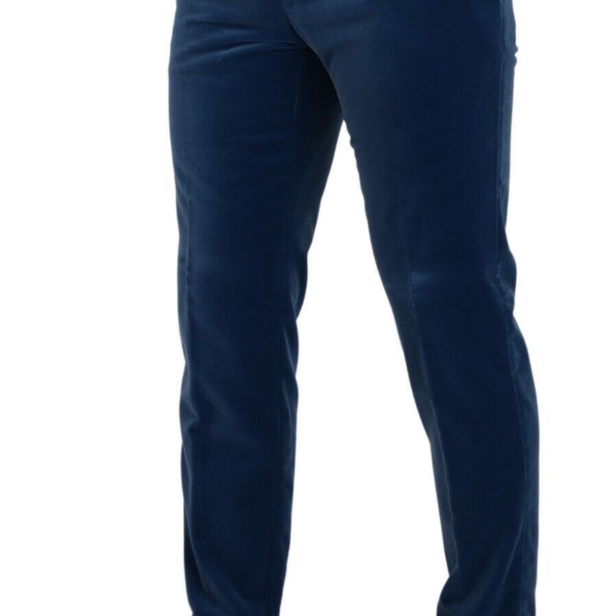 Dolce & Gabbana Blue SICILIA Velvet Slim Fit 2 Piece Suit