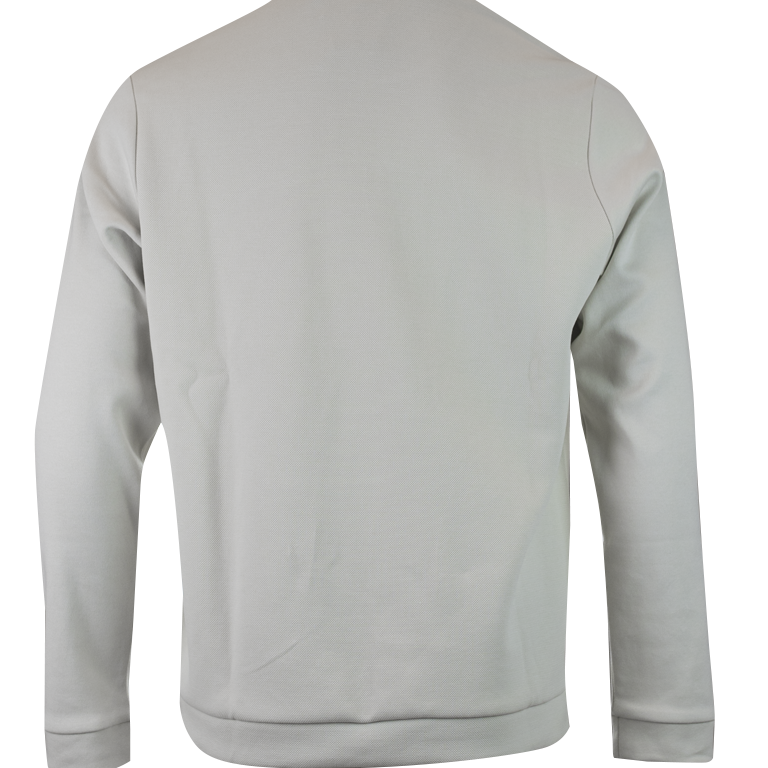 Hugo Boss Beige Cotton Round Neck Sweatshirt