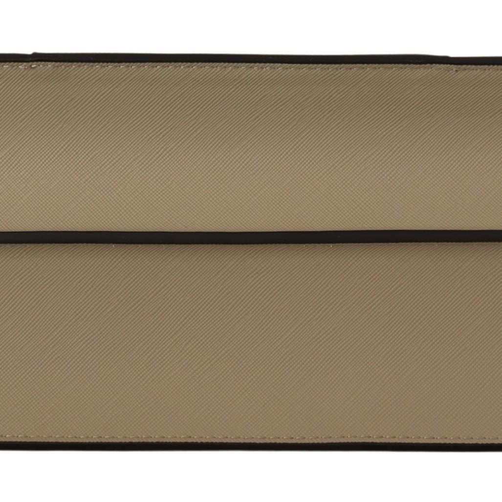Karl Lagerfeld Sage Green Polyurethane Tote Shoulder Bag