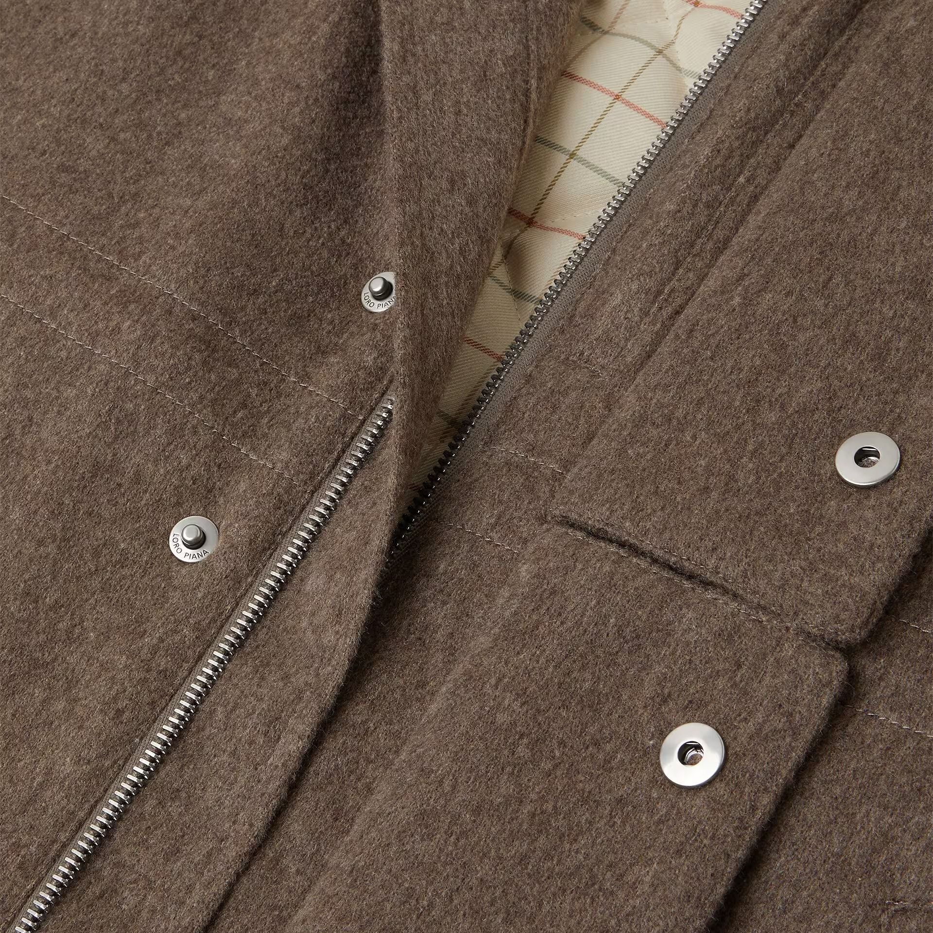 Loro Piana Icer Mini Jacket in Cashmere - Storm System®