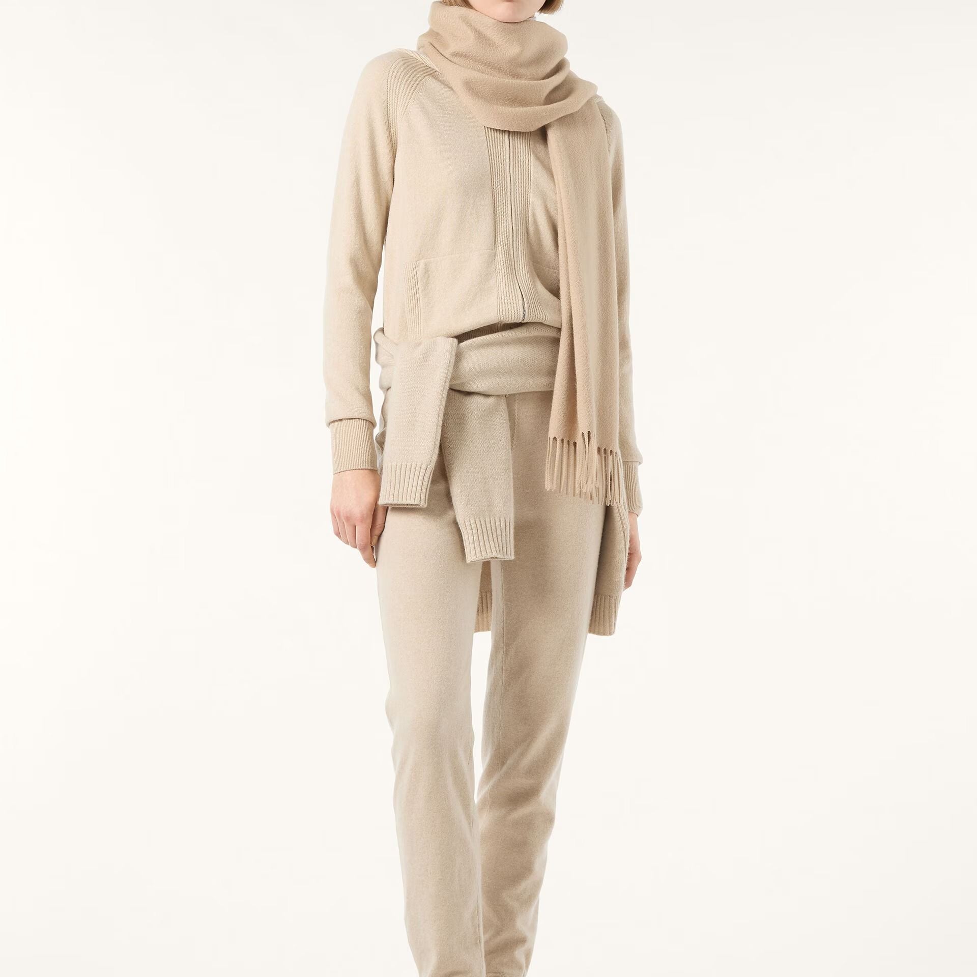 Loro Piana Merano Bomber in Baby Cashmere