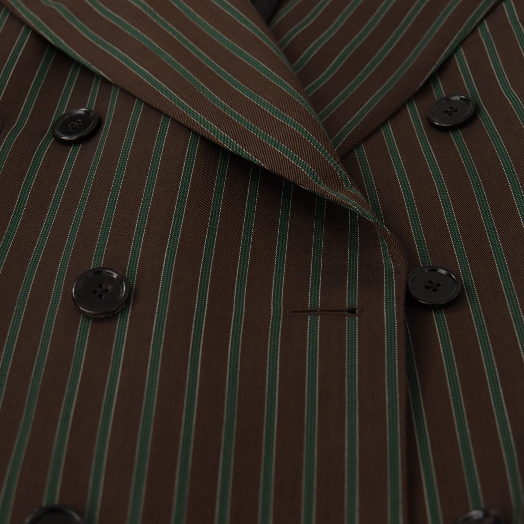 Dolce & Gabbana Multicolor Stripes Double Breasted Blazer