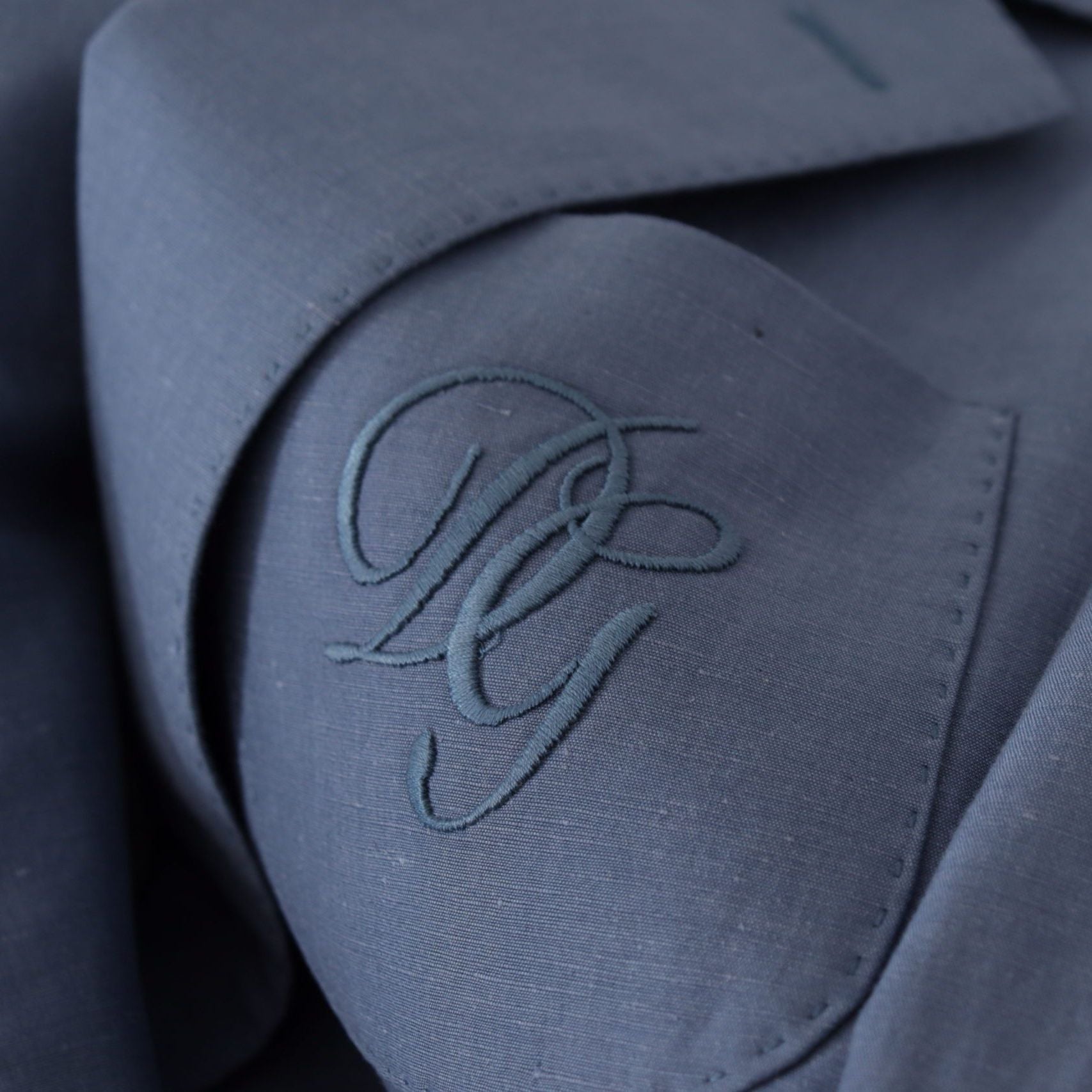 Dolce & Gabbana Blue Single Breasted Logo Blazer Jacket