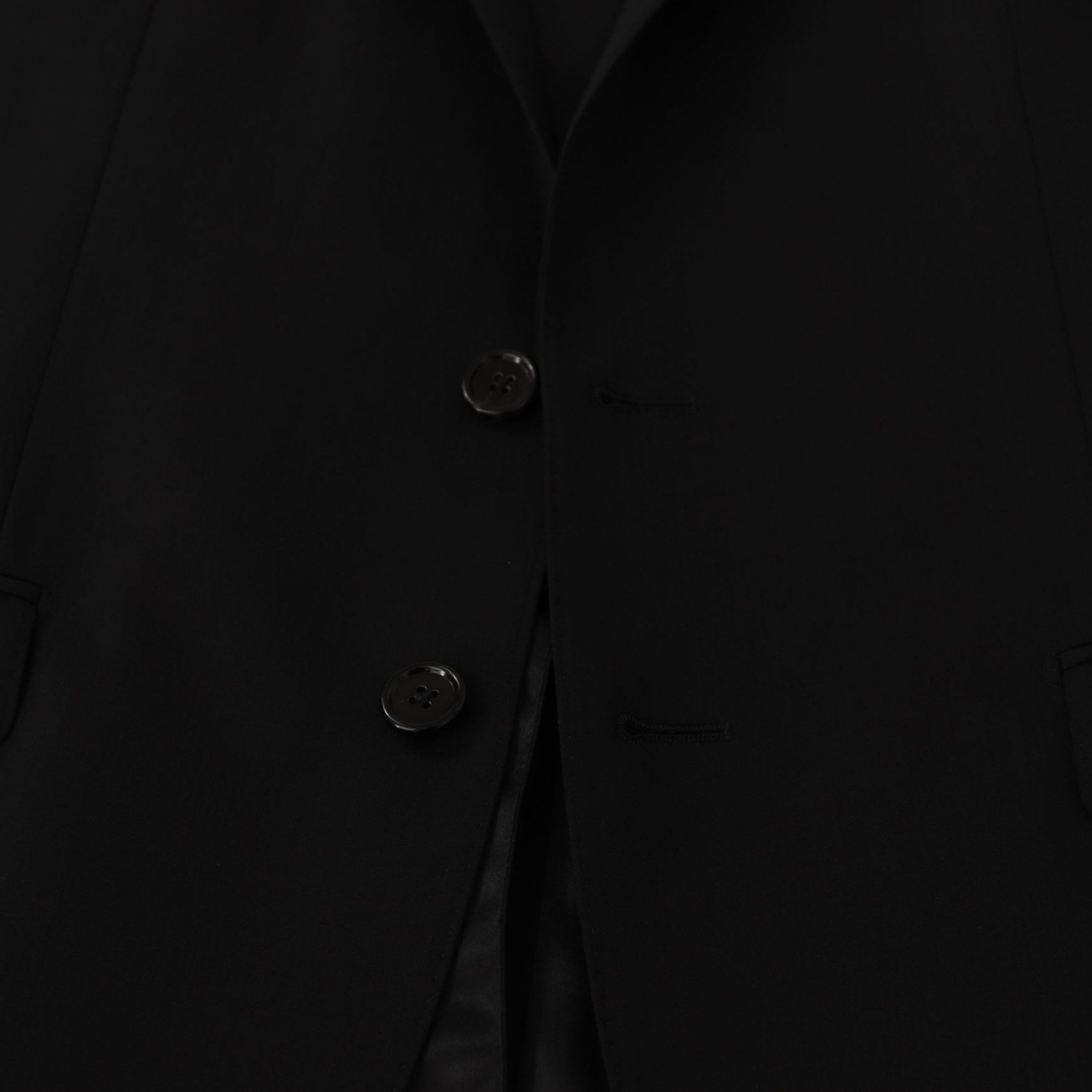 Dolce & Gabbana Black Single Breasted Jacket MARTINI Blazer