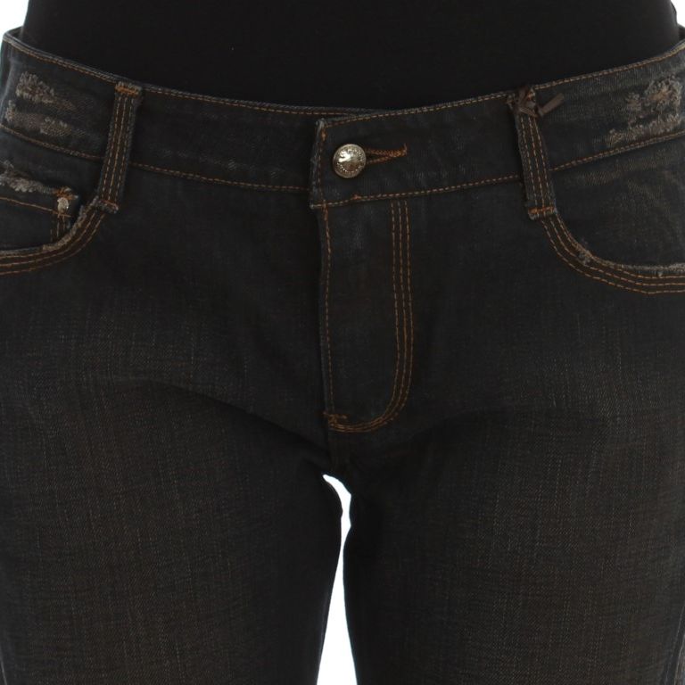 Ermanno Scervino Blue Wash Cotton Boyfriend Jeans