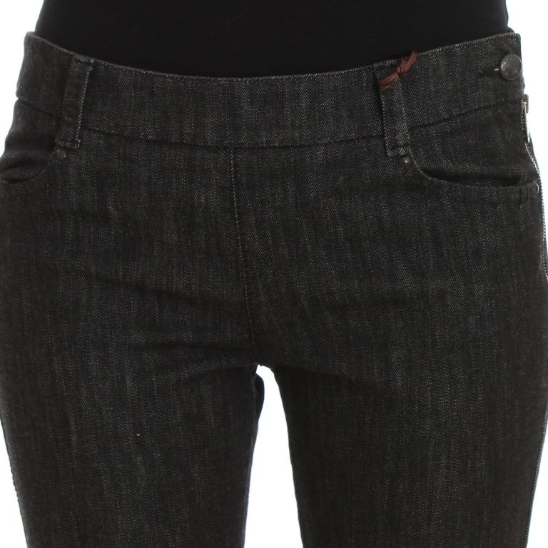 Ermanno Scervino Blue Cotton Slim Fit Denim Jeans
