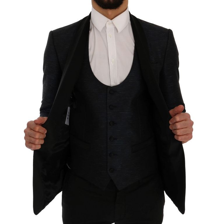 Dolce & Gabbana Blue MARTINI Slim 2 Piece Blazer