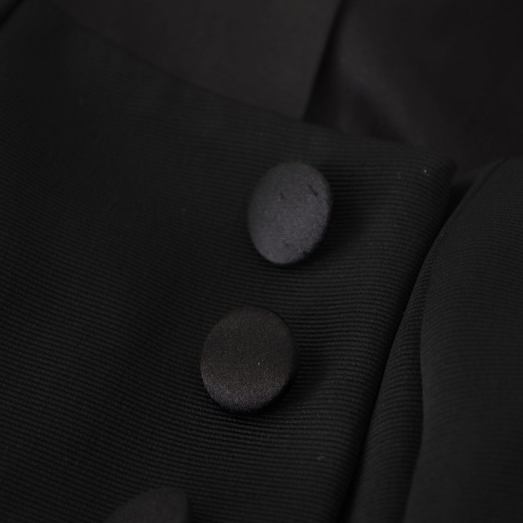Dolce & Gabbana Black Slim Fit Long Sleeves Snap Jacket