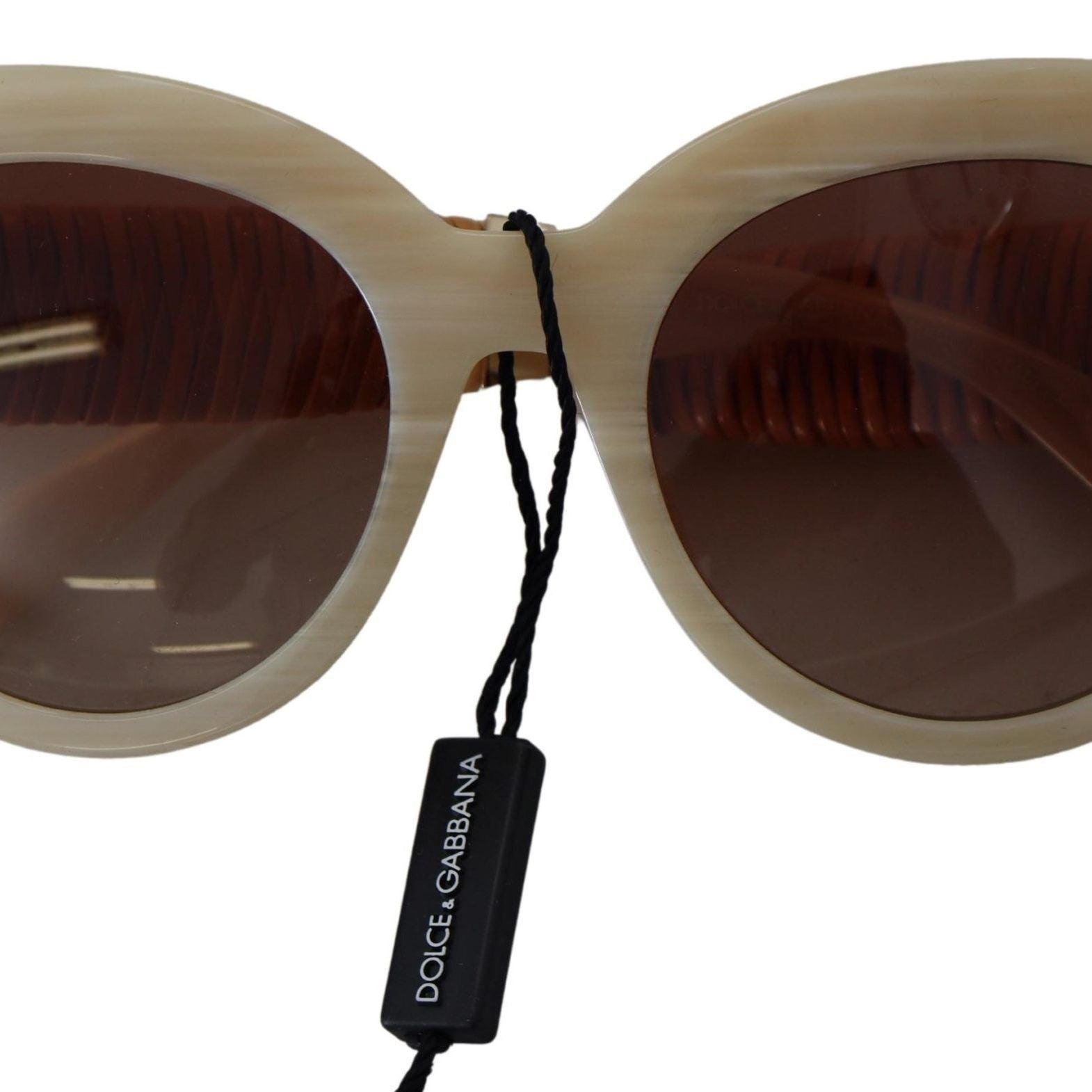 Dolce & Gabbana Beige Acetate Full Rim Brown Lense DG4294 Sunglasses