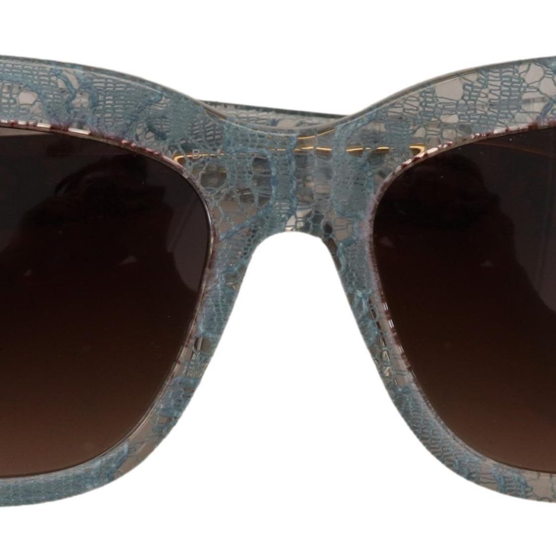 Dolce & Gabbana Blue Lace Acetate Crystal Butterfly DG4231 Sunglasses