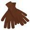 Dolce & Gabbana Brown Cashmere Knitted Hands Mitten Mens Gloves