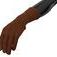 Dolce & Gabbana Brown Cashmere Knitted Hands Mitten Mens Gloves