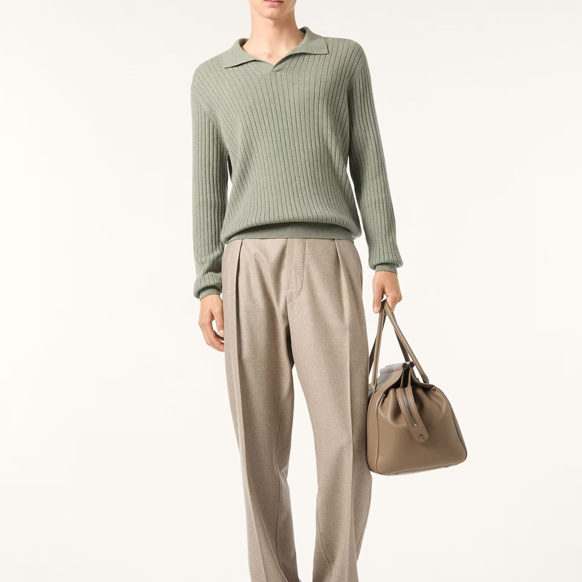 Loro Piana Lexington Polo Shirt in Baby Cashmere