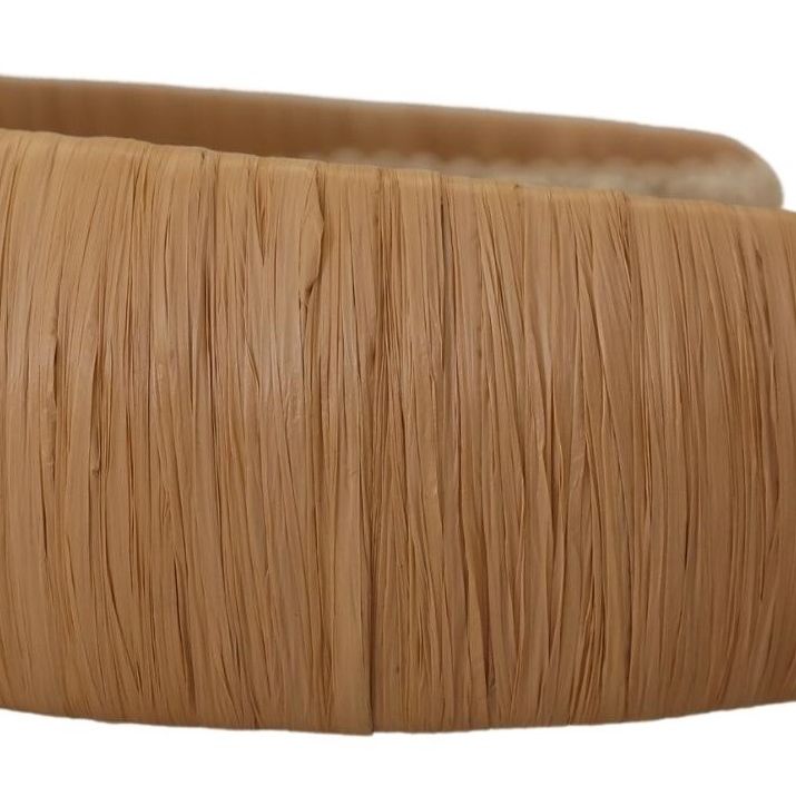 Dolce & Gabbana Beige Viscose Women Hair Headband Diadem