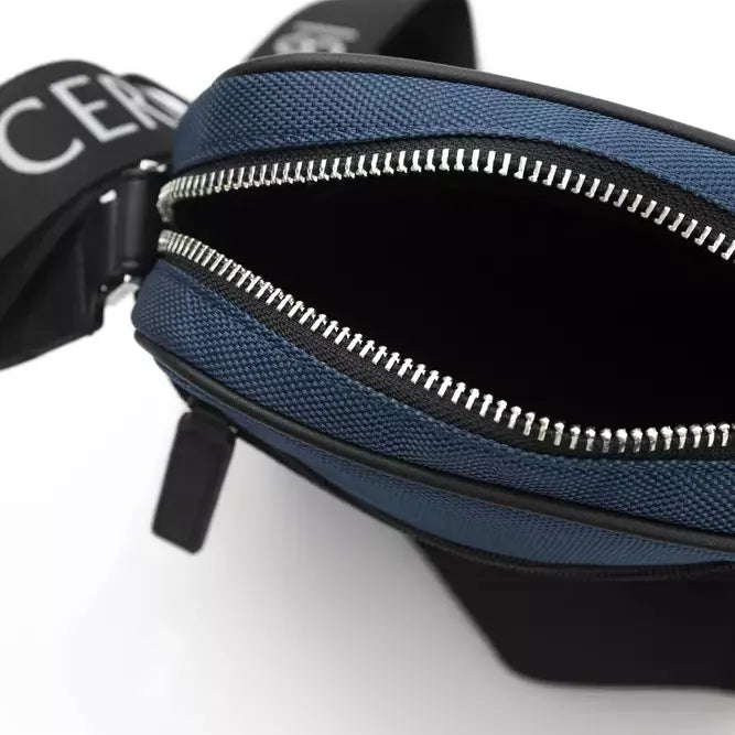 Cerruti 1881 Blue Nylon Women Crossbody Bag