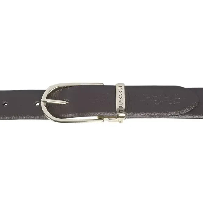 Trussardi Brown Leather Belt