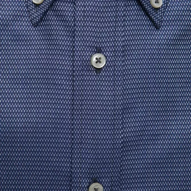 Robert Friedman Blue Cotton Men's Shirt