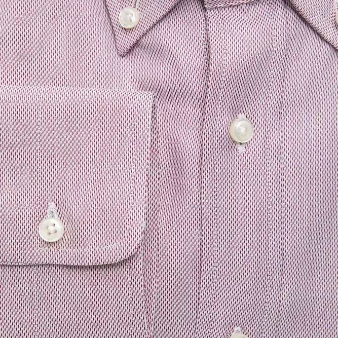 Robert Friedman Red Cotton Men's Shirt