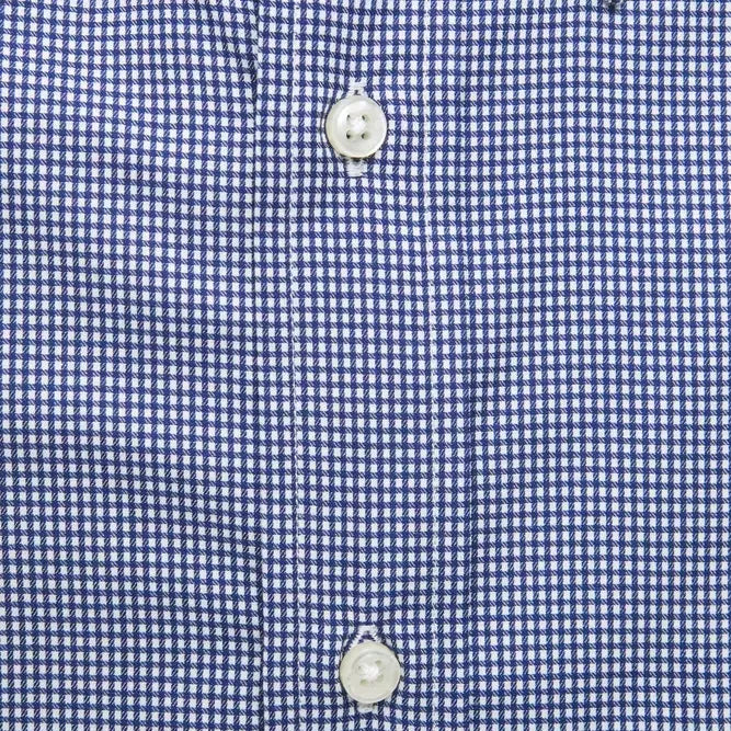 Robert Friedman Blue Cotton Men's Shirt