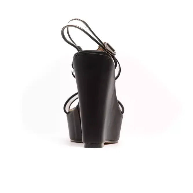 Péché Originel Black Polyethylene Women Sandal