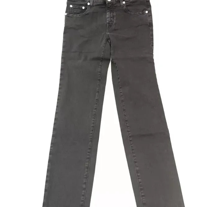 Jacob Cohen Black Cotton Women Jeans