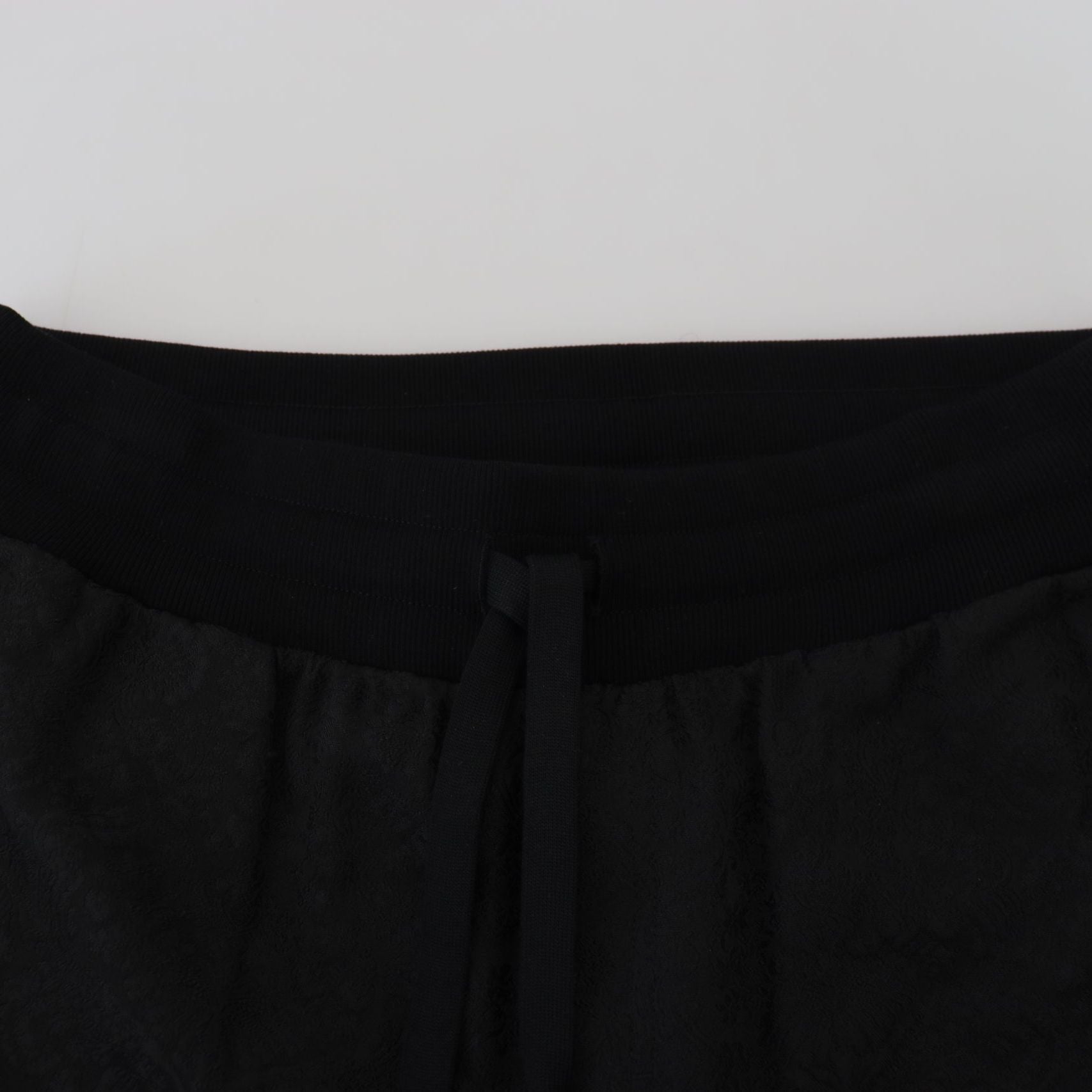 Dolce & Gabbana Black Men Casual Jogger Pants