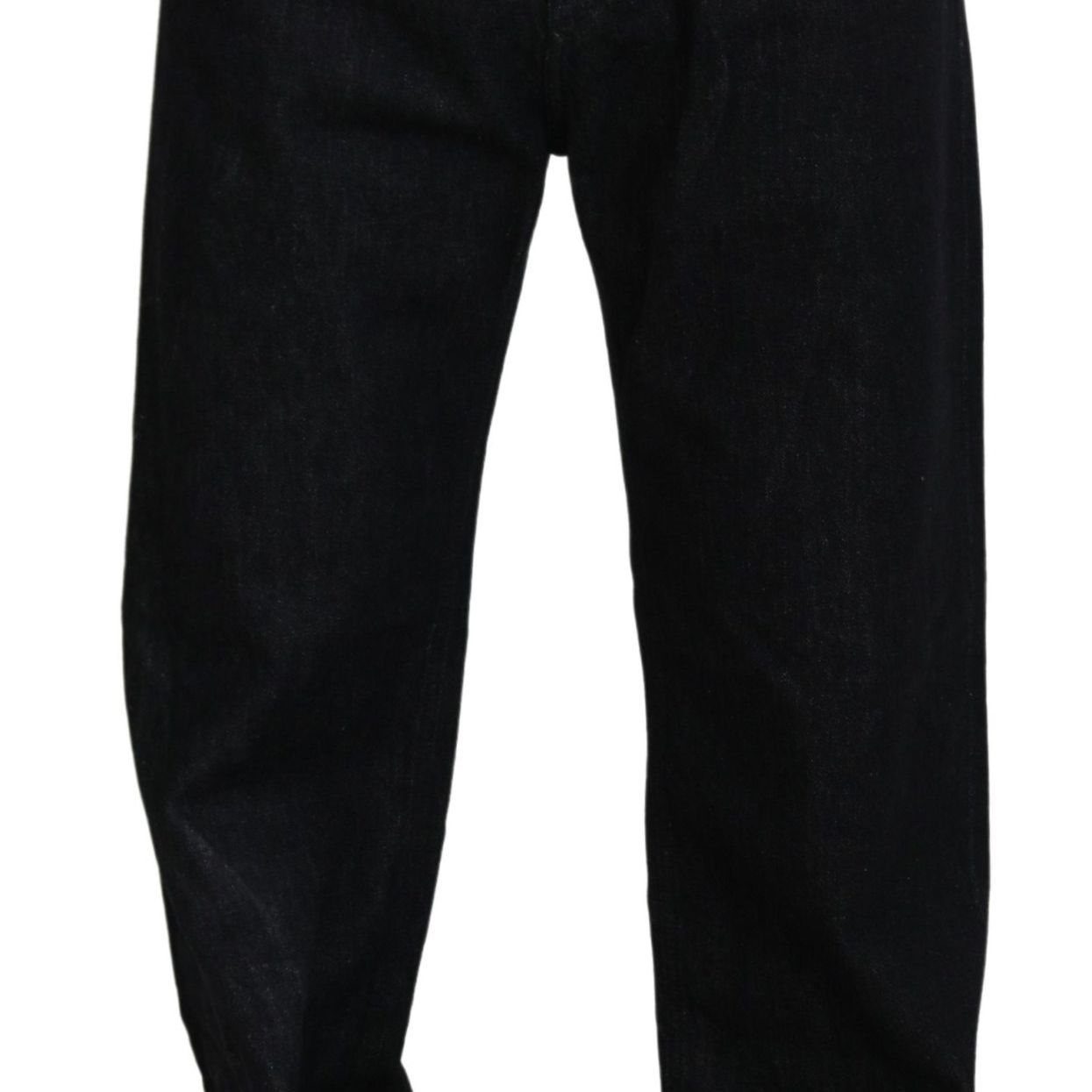 Dolce & Gabbana Black Washed Cotton Men Casual Denim Jeans