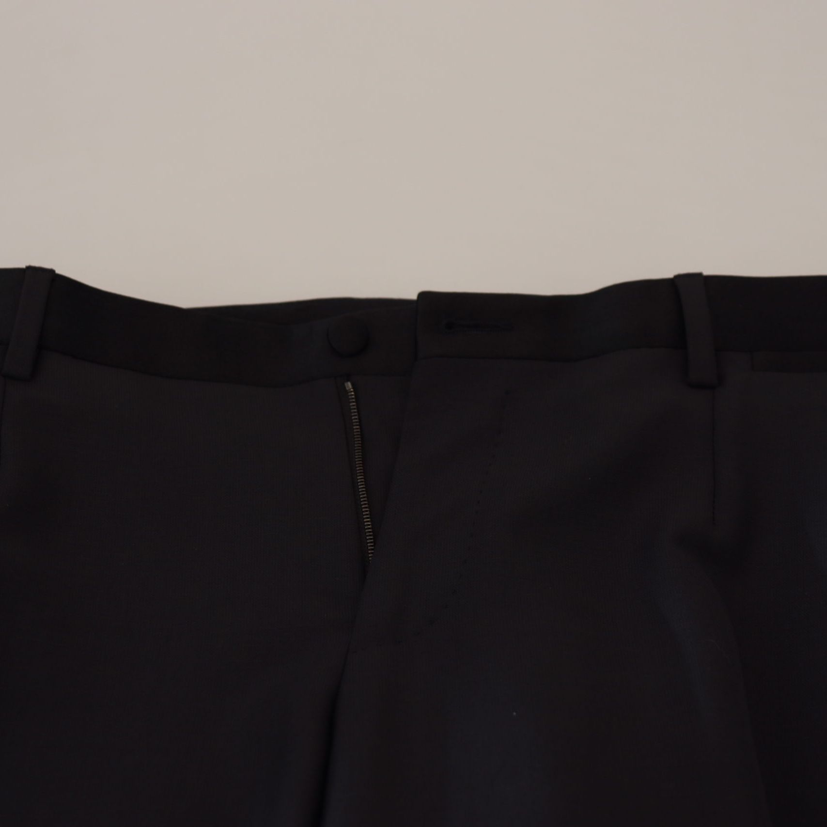 Dolce & Gabbana Black Wool Men Formal Pants