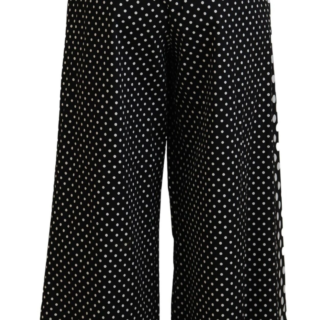 Dolce & Gabbana Multicolor Polka Dots High Waist  Pants